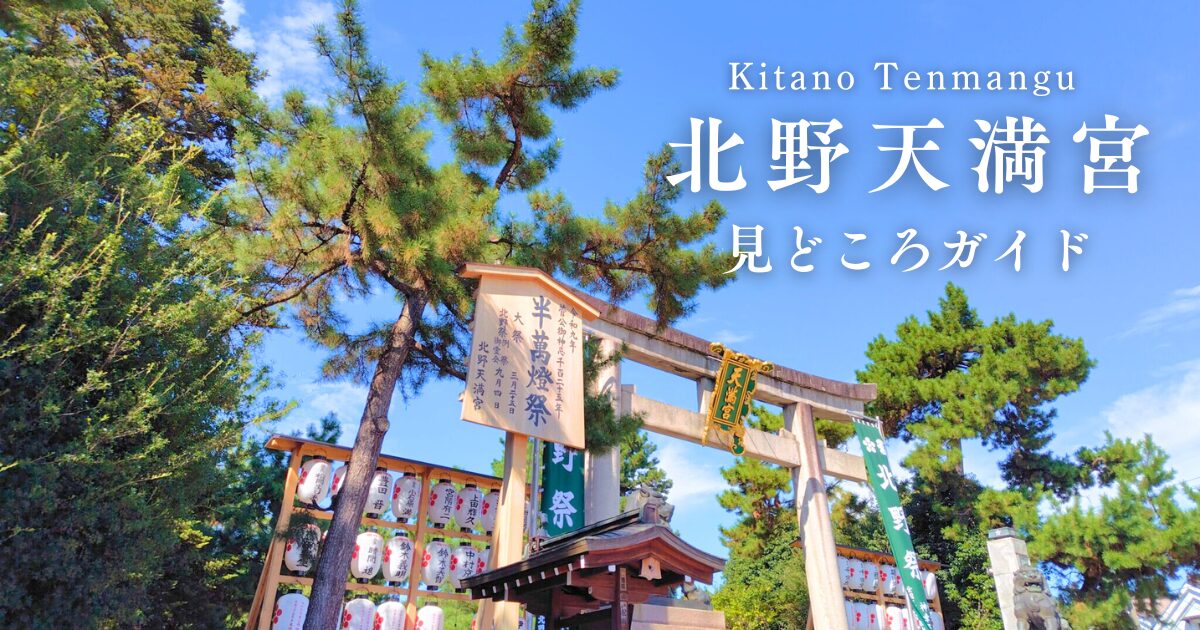 北野天満宮の見どころ徹底解説！学問の神様と梅の名所を巡る楽しみ方